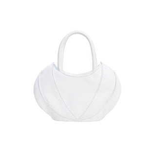 Etherea Leather Mini Bag White