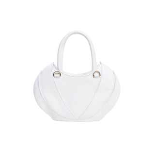 Etherea Leather Mini Bag White