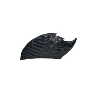 The Armadillo Clutch Black